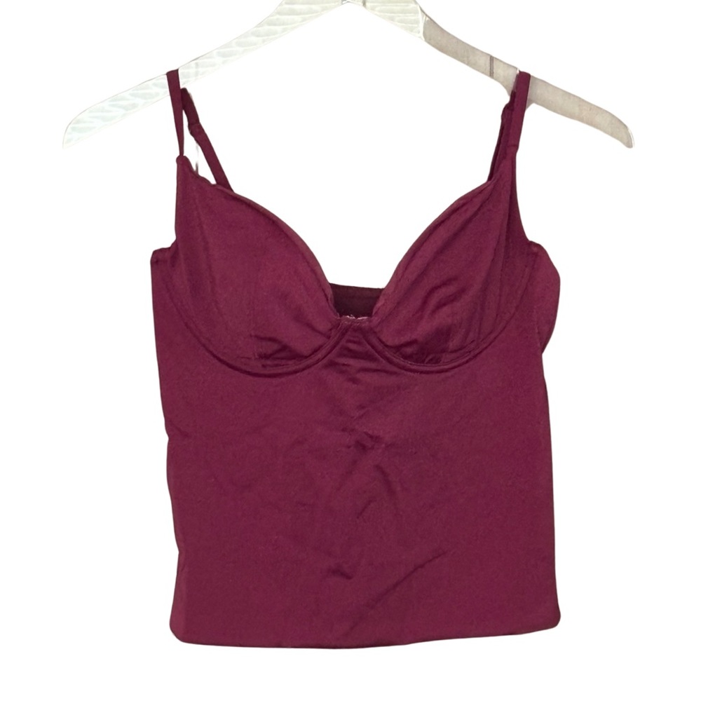 ANDIE Swim: The Canary Tank‎ Top in Plum